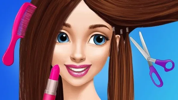 game trang điểm - Hairstyle Makeover